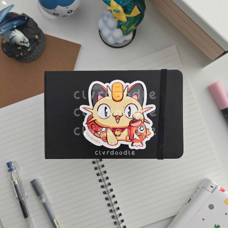 Lucky Cat Sticker