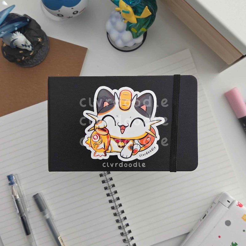 Lucky Cat - Calico Sticker