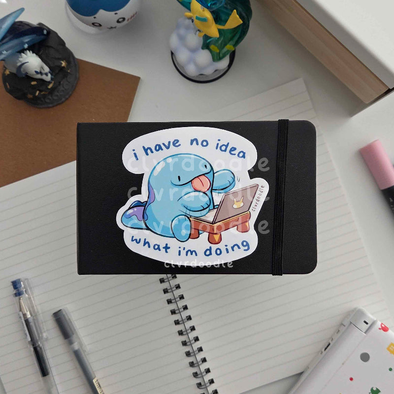 No Idea Sticker