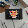 Fire Cat Sticker