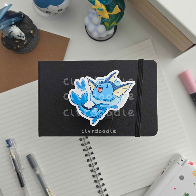 Water Cat Sticker