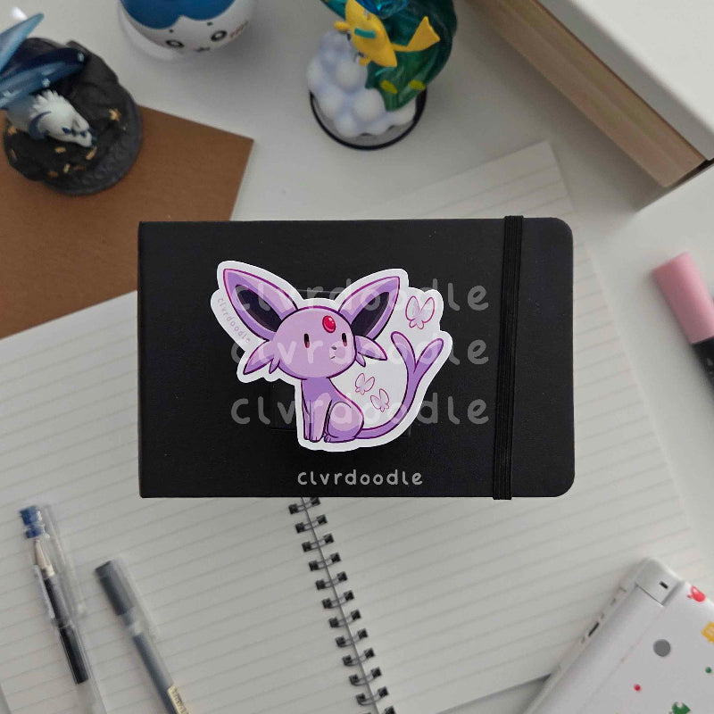 Psychic Cat Sticker
