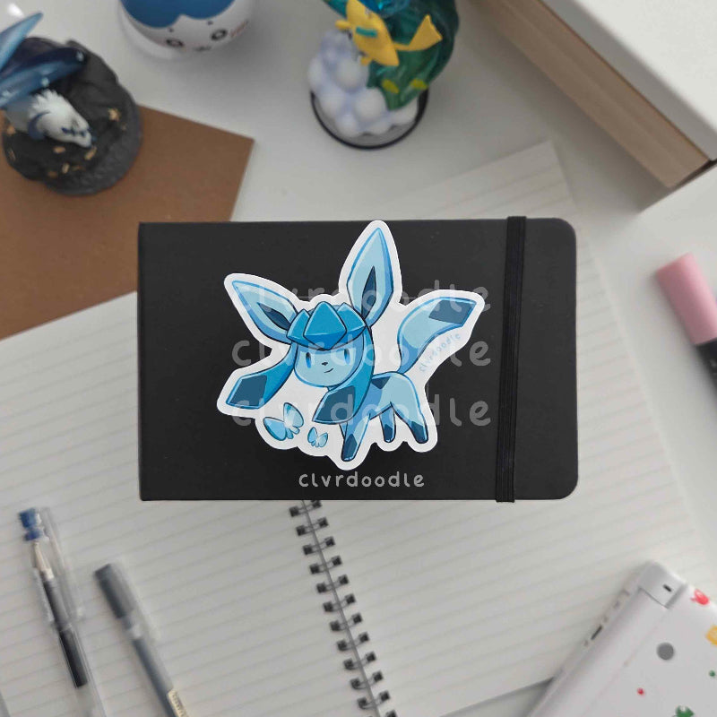 Ice Cat Sticker