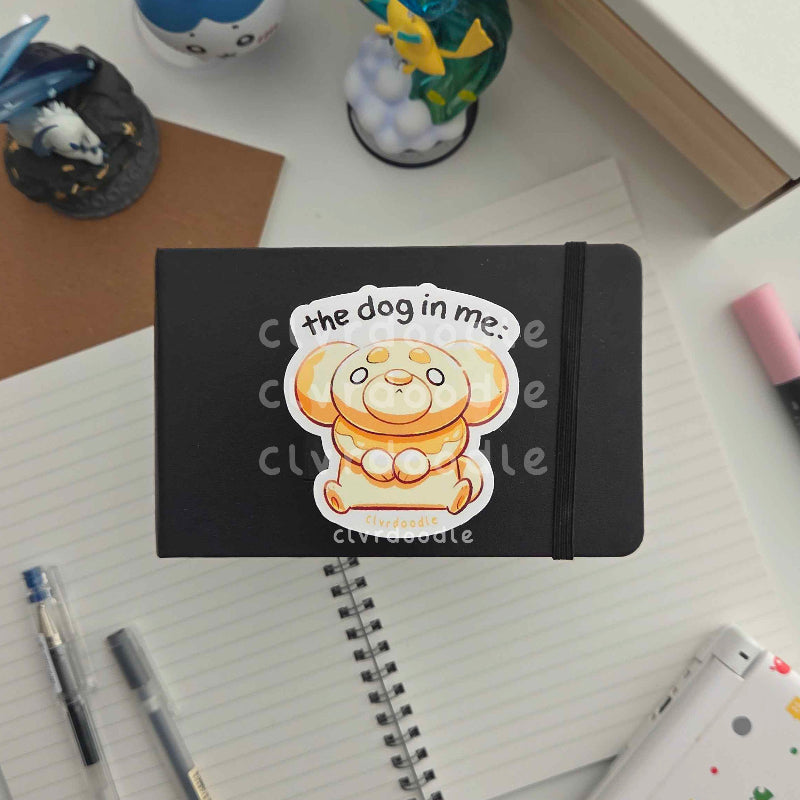 Dog In Me Bread Sticker