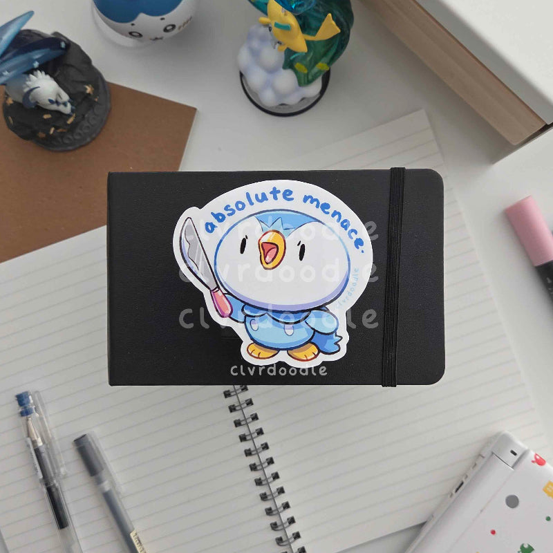 Absolute Menace Sticker