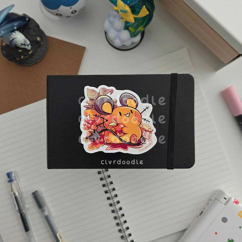 Autumn Mouse Sticker