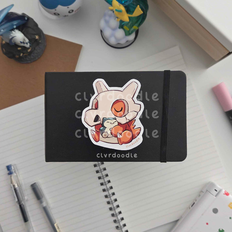 Sleepy Bone Boy Sticker