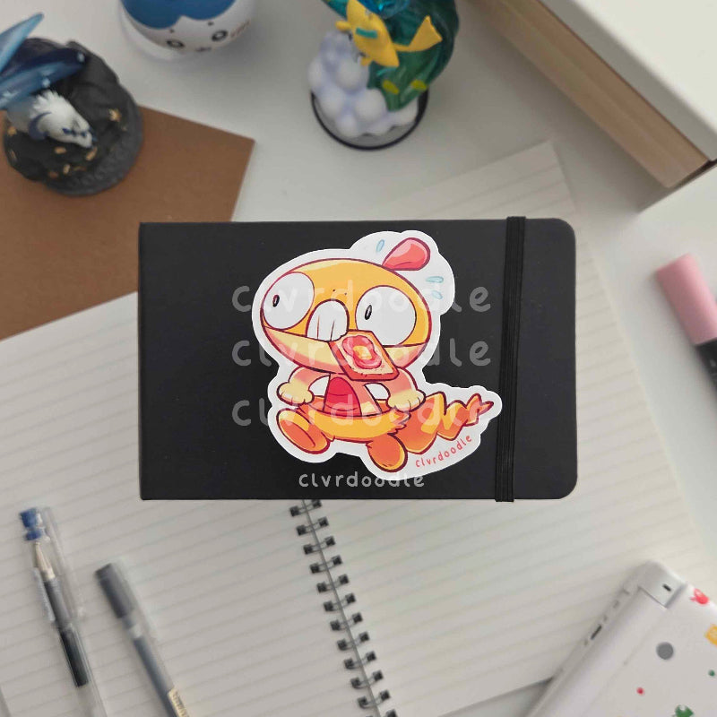 Running Late Sticker