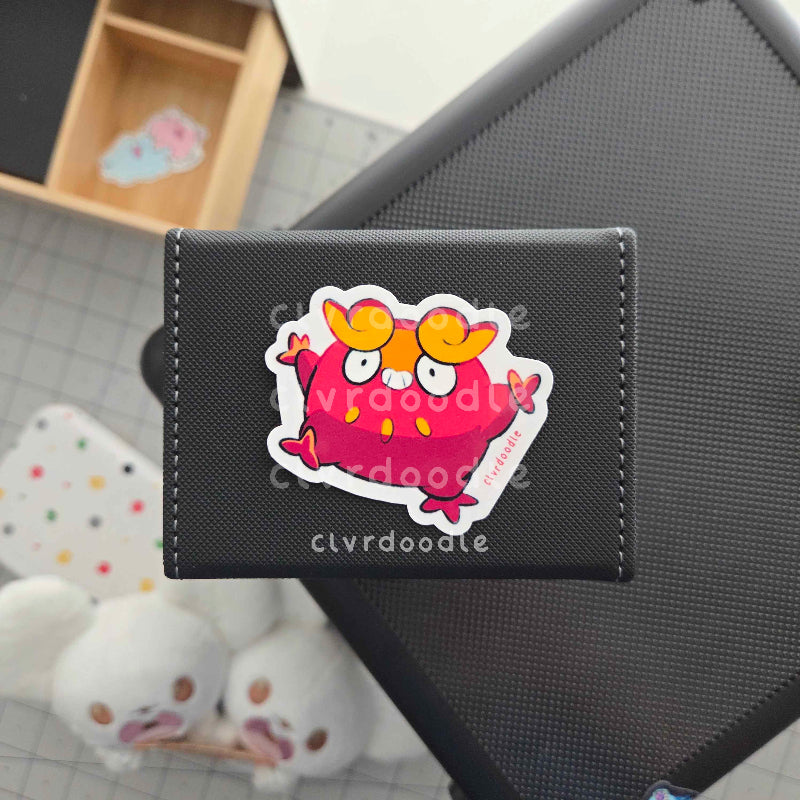 Happy Daruma Sticker