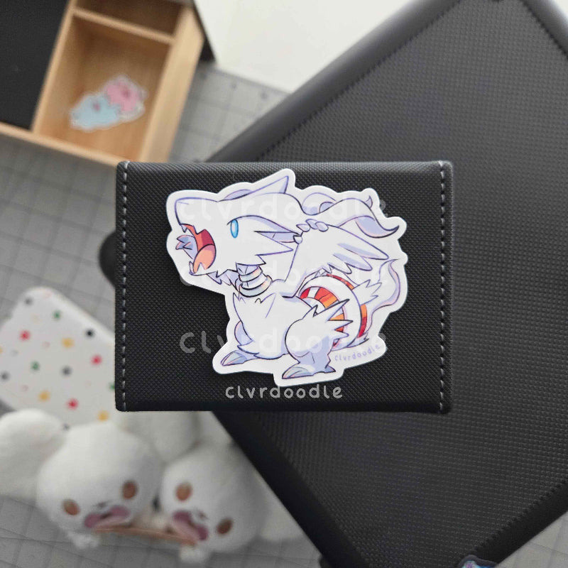 White Dragon Sticker