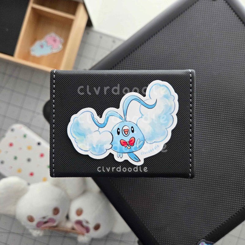 Cloud Bird Sticker