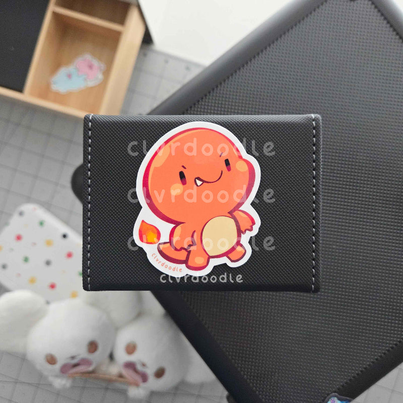 Fire Lizard Sticker
