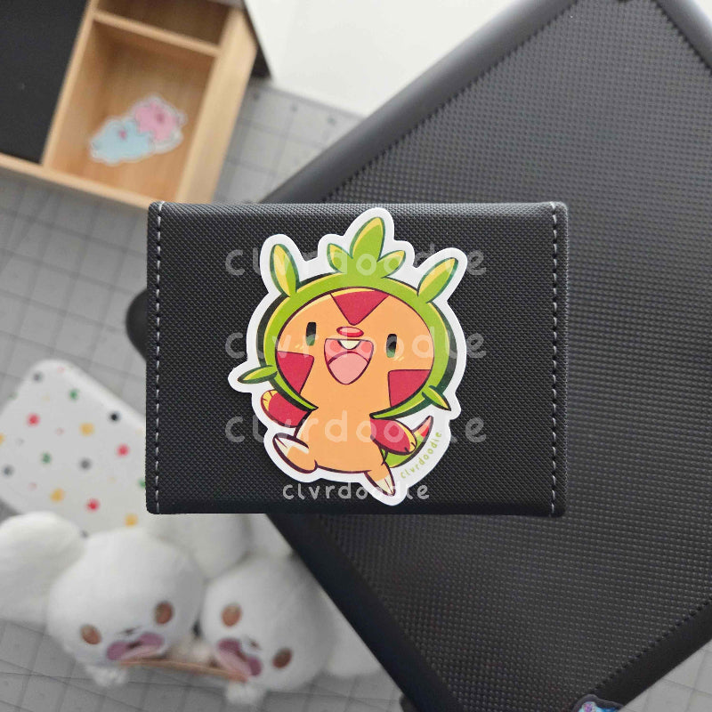 Grass Hedgehog Sticker
