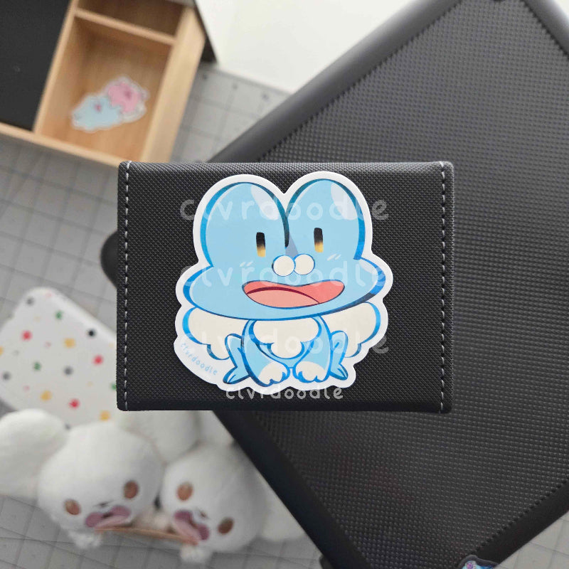 Water Frog Sticker