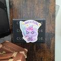 Just A Girl Sticker