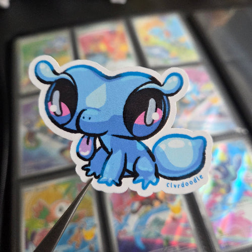 Water Gecko Sticker