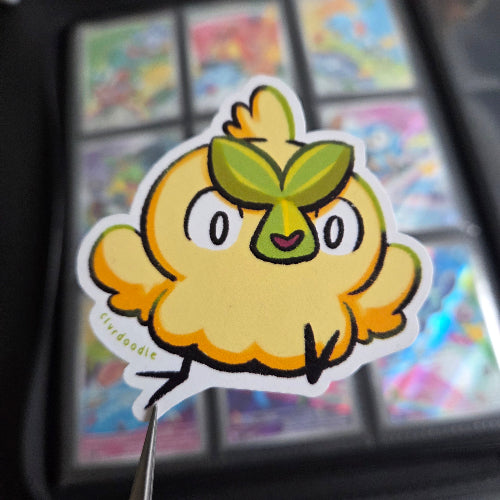 Leafy Birdy Sticker