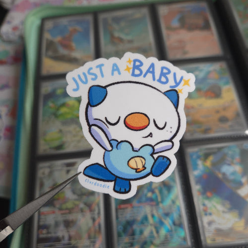 Just a Baby - Otter Sticker