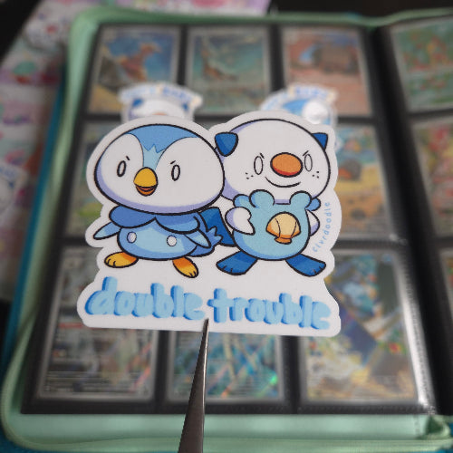 Double Trouble Sticker