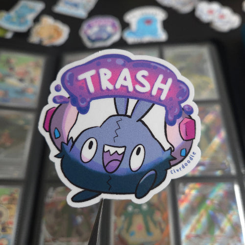 Trash Sticker