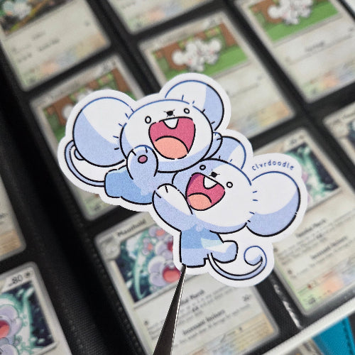 Maus Couple - Uppy Sticker