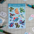 Dragon Frens Sticker Sheet (Big)
