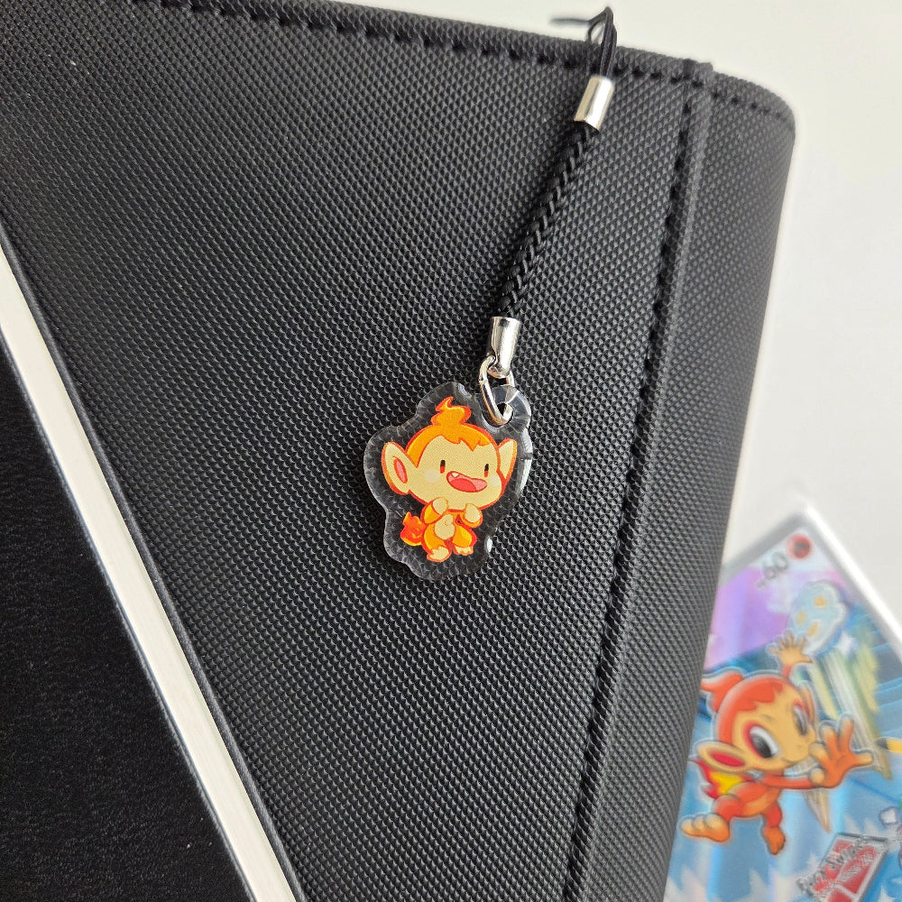 Ember Monkey Charm