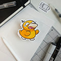 Cry Duck Sticker