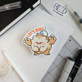 Let's Roll Sticker