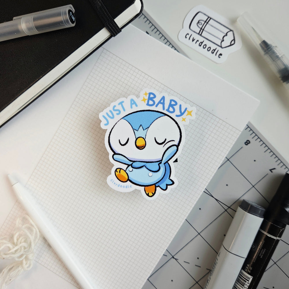 Just a Baby - Pengi Sticker