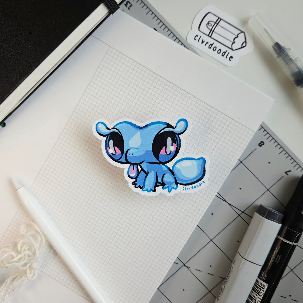 Water Gecko Sticker