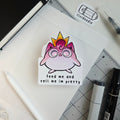 Pink Princess Sticker