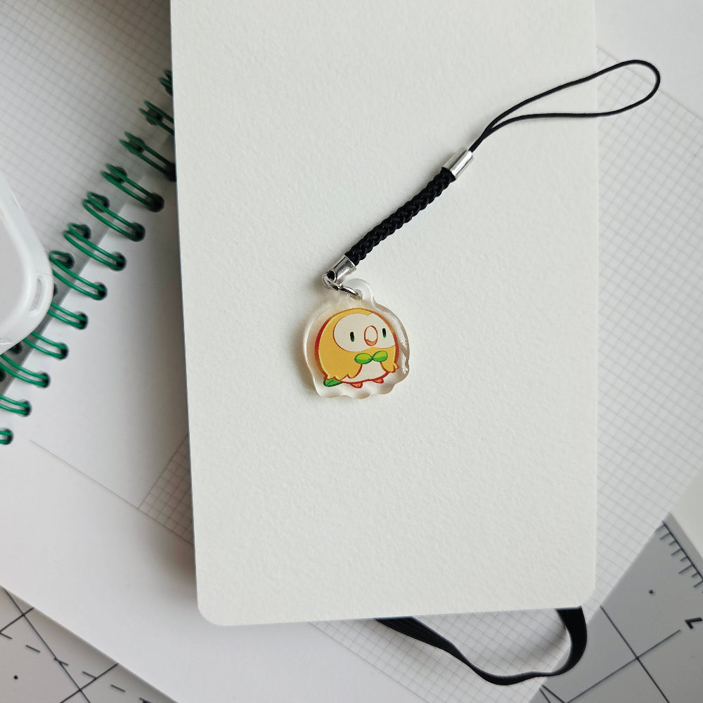 Round Owl Charm