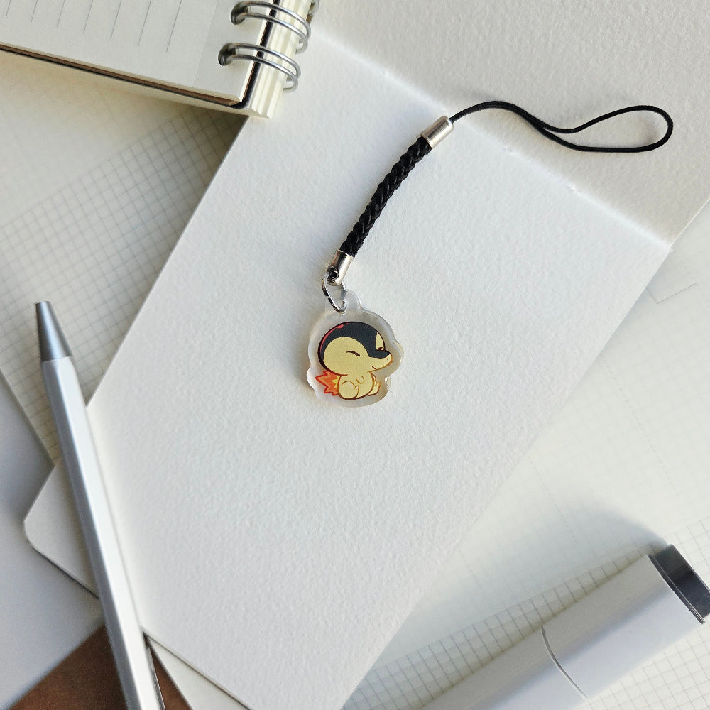Blaze Hedgehog Charm