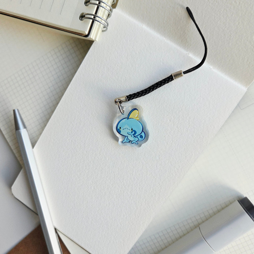 Sad Lizard Charm