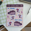Derpy Mud Sticker Sheet (Small)