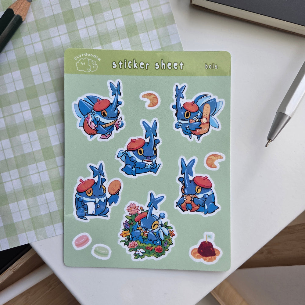 Bois Sticker Sheet (Small)