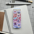 Mini Mega - Purple Sticker Sheet (Slim)