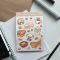 Bakery Snacks Sticker Sheet (Big)