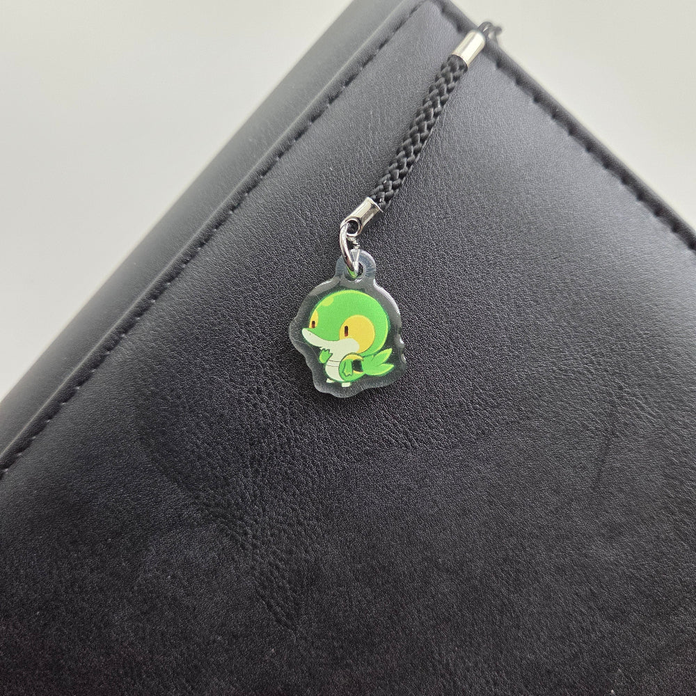 Leafy Lizard Charm