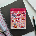 Fire Type Sticker Sheet (Small)