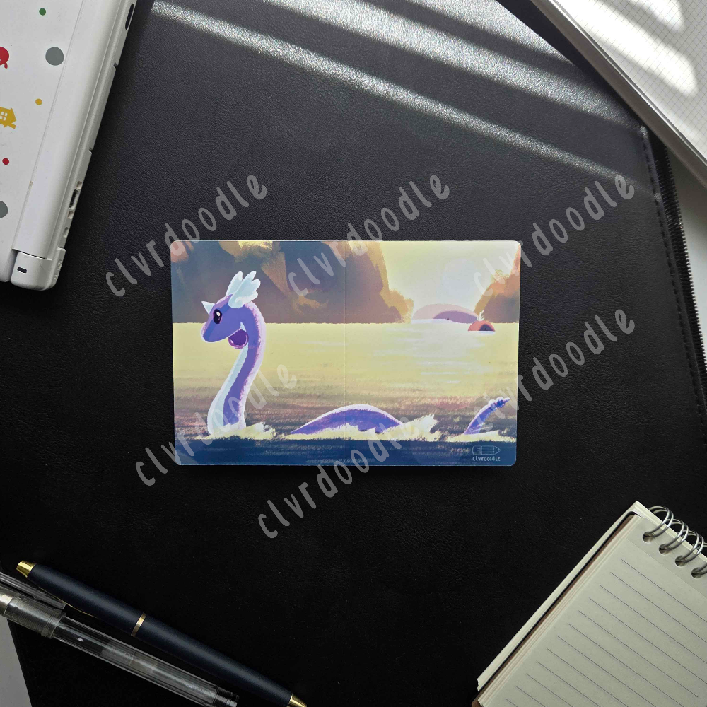 Lake at Dawn Mini Print