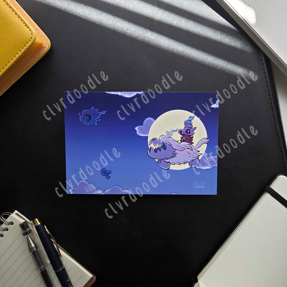 Moonlit Stroll Mini Print