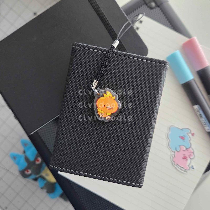 Fire Chicken Charm