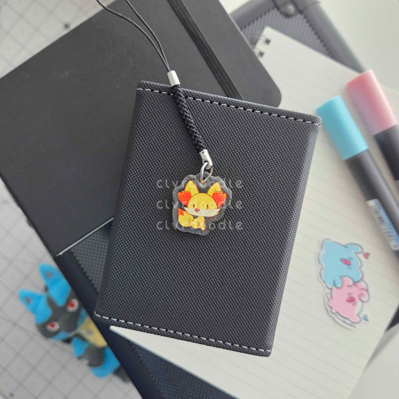 Flame Fox Charm
