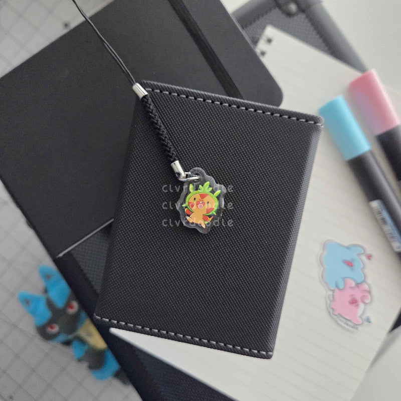 Grass Hedgehog Charm