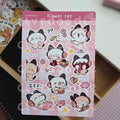 Flower Cat Sticker Sheet (Big)